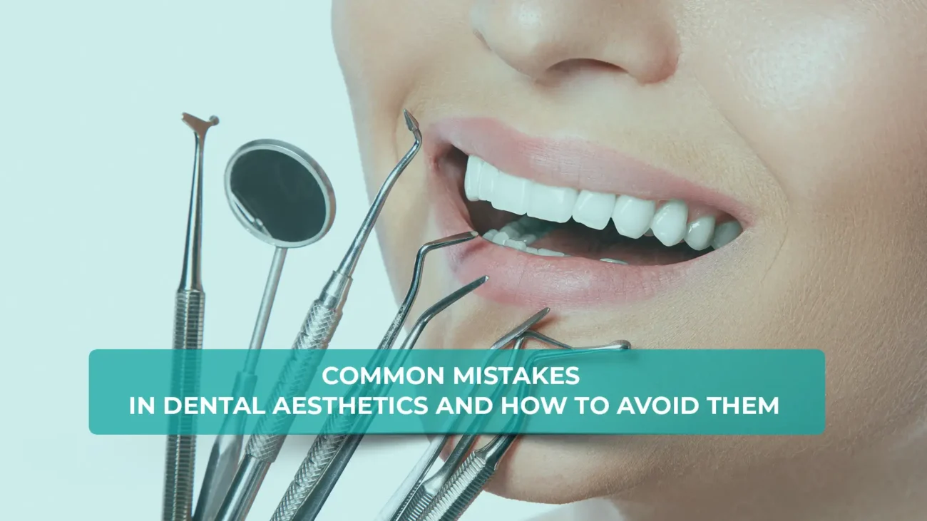 Learn about common mistakes in dental aesthetics to achieve optimal smile outcomes. Avoid pitfalls for a beautiful smile.
